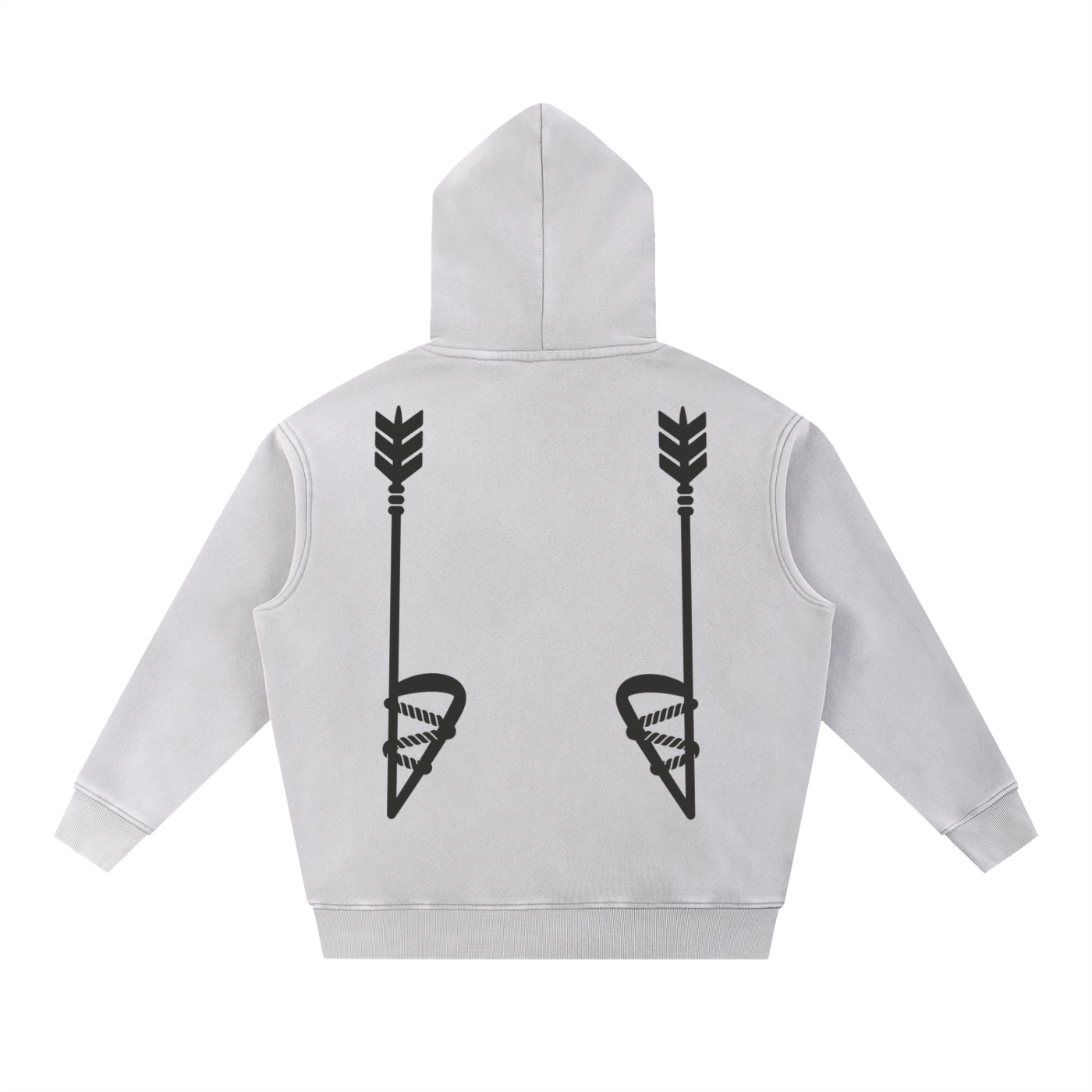 Snow Wash Fleece Oversize Hoodie