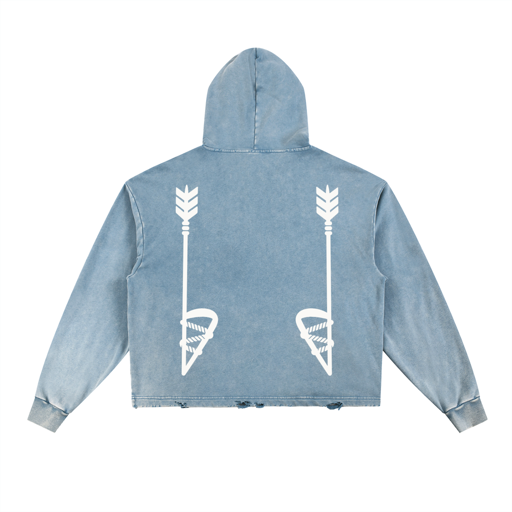Frayed Hoodie