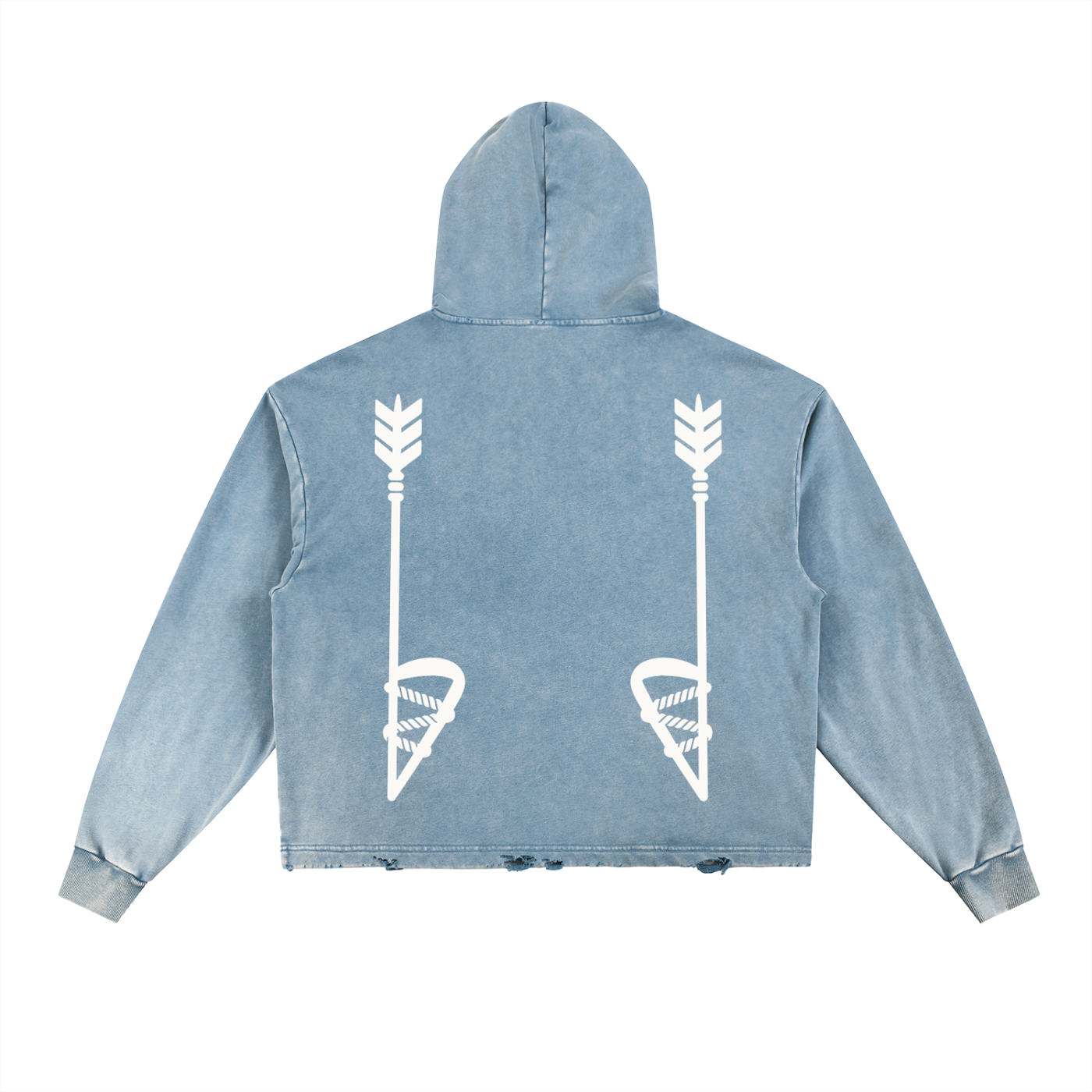 Frayed Hoodie
