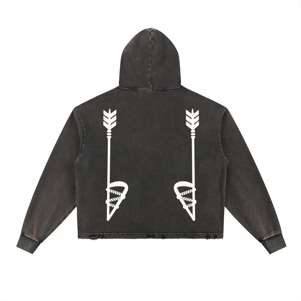 Frayed Hoodie