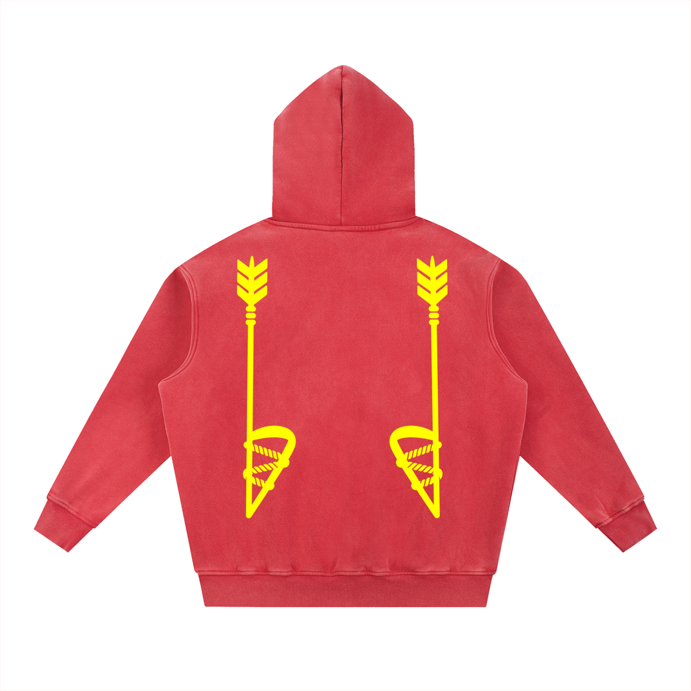 Snow Wash Fleece Oversize Hoodie