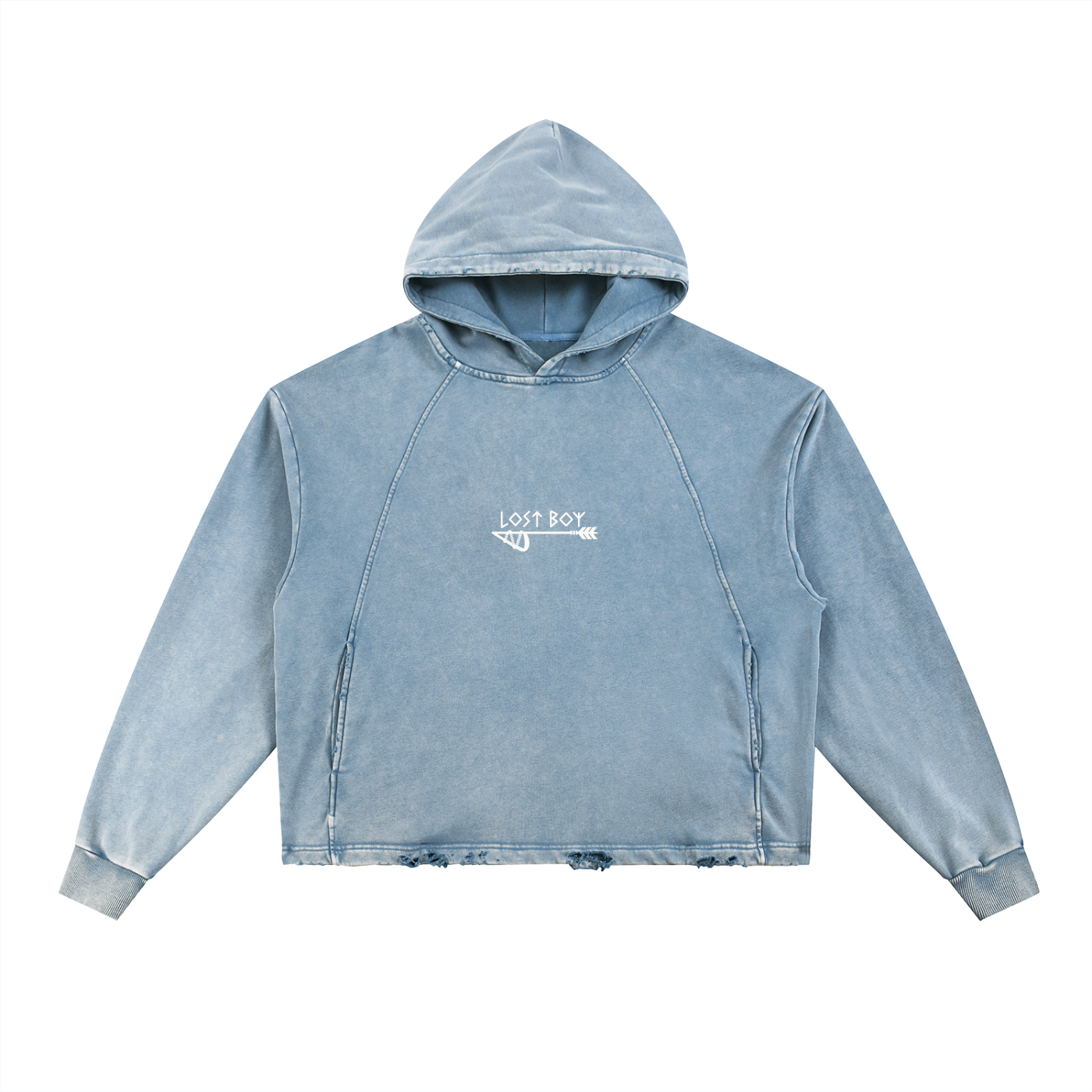 Frayed Hoodie